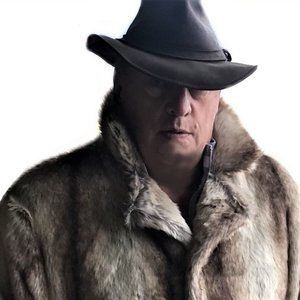 Men's Chinchilla Faux Fur 7/8s length Trench Coat